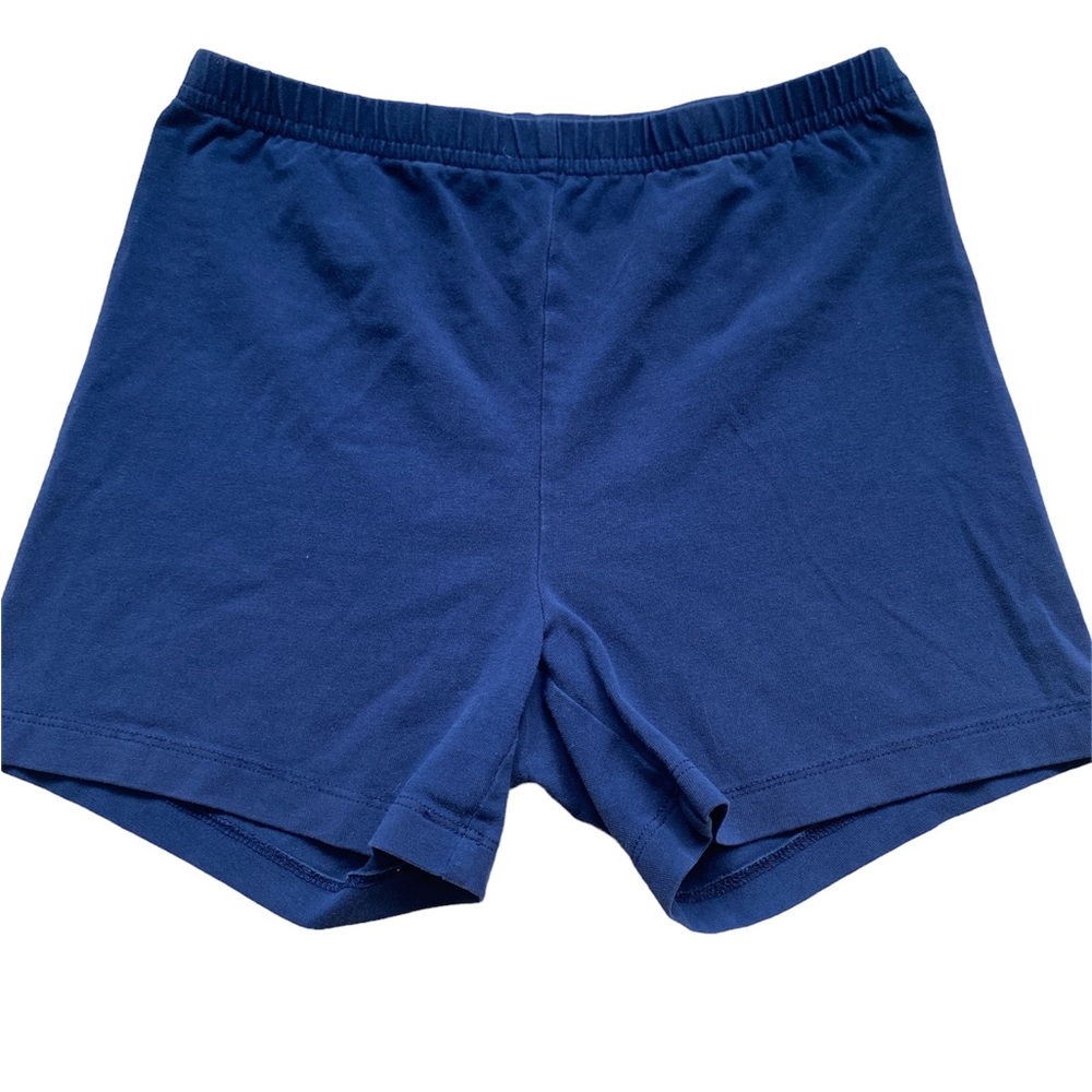 Lands End. Stretchy shorts. Medium 10/12. Navy blue.